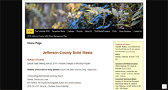 Desktop Screenshot of jeffersoncountysolidwaste.com